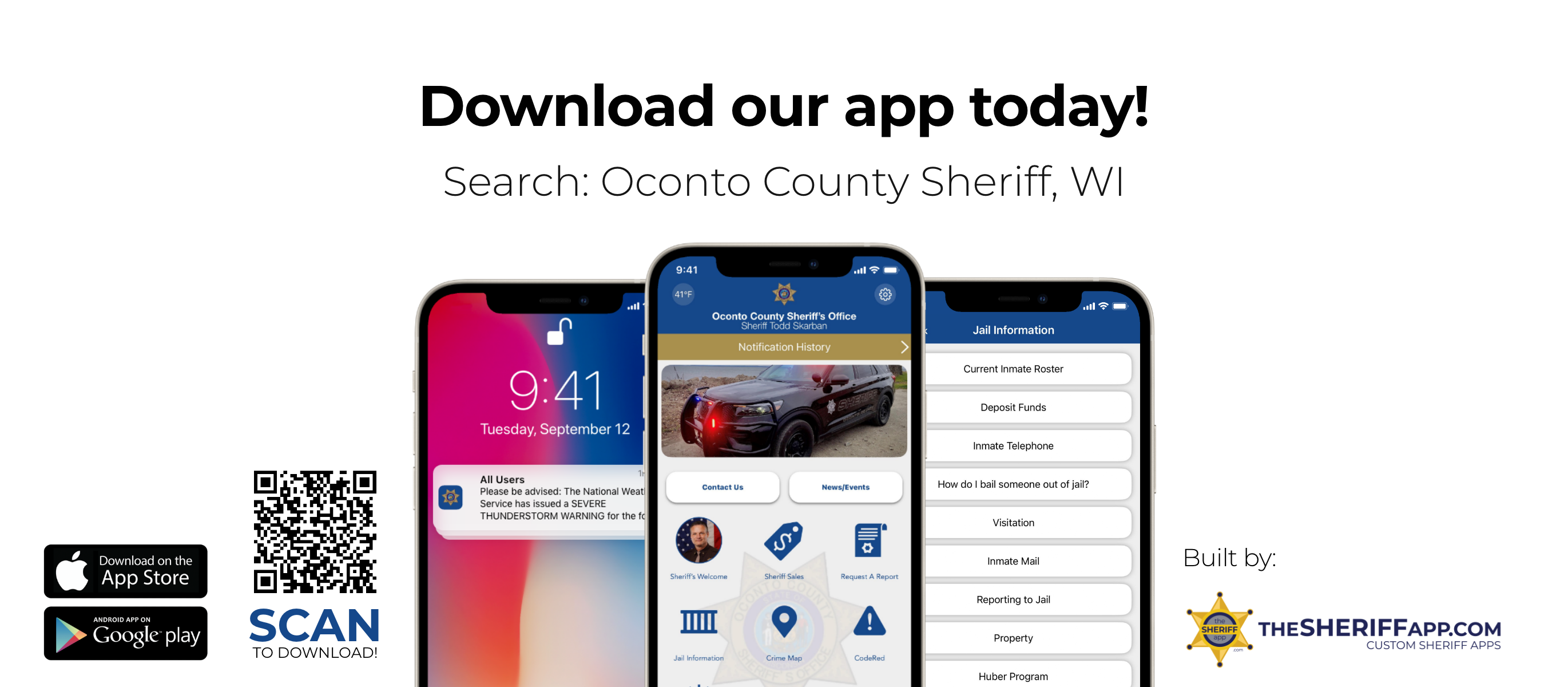 Sheriff's App Cover Photo